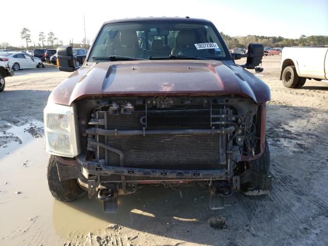 1FT7W2BT7CEB29067 - 2012 FORD F250 SUPER RED photo 5