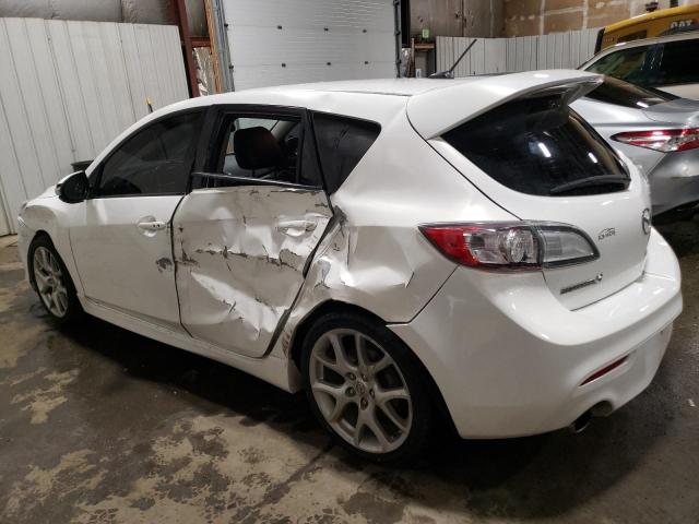 JM1BL1L38C1606799 - 2012 MAZDA SPEED 3 WHITE photo 2
