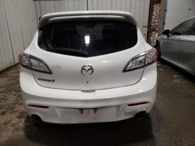 JM1BL1L38C1606799 - 2012 MAZDA SPEED 3 WHITE photo 6