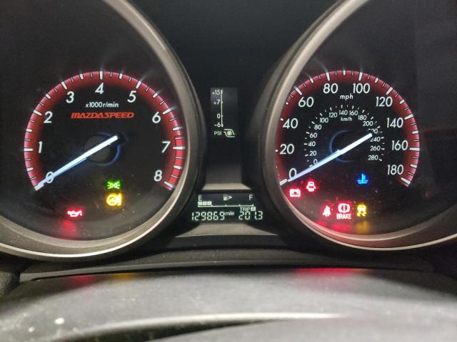 JM1BL1L38C1606799 - 2012 MAZDA SPEED 3 WHITE photo 9
