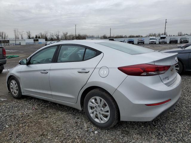 5NPD74LF3JH340509 - 2018 HYUNDAI ELANTRA SE SILVER photo 2