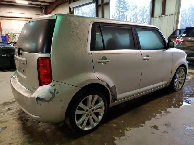 JTLKE50E681035221 - 2008 TOYOTA SCION XB SILVER photo 3