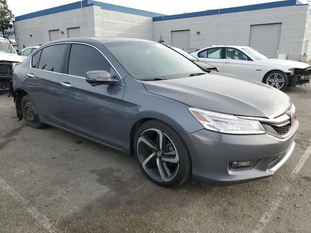 1HGCR2F86EA192202 - 2014 HONDA ACCORD EXL CHARCOAL photo 4