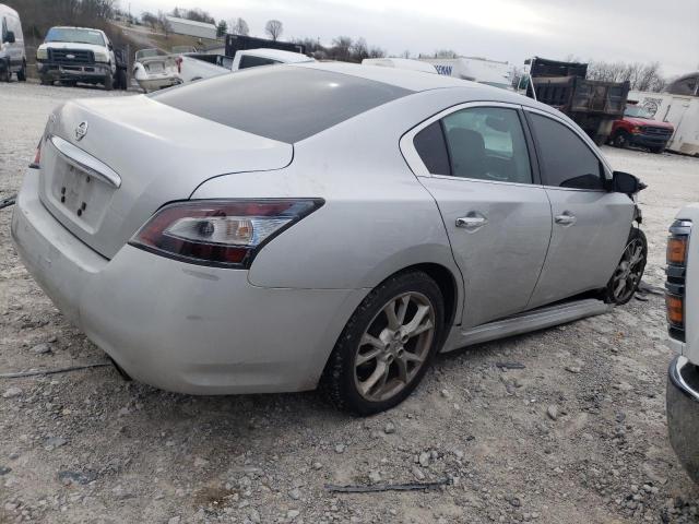 1N4AA5AP0CC815141 - 2012 NISSAN MAXIMA S SILVER photo 3