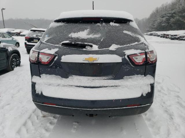 1GNKVFKD0DJ203524 - 2013 CHEVROLET TRAVERSE LS GRAY photo 6