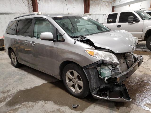 5TDKK3DC8CS265193 - 2012 TOYOTA SIENNA LE GRAY photo 4