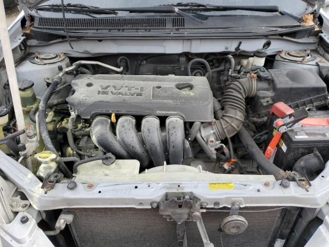 2T1KR32E56C579736 - 2006 TOYOTA COROLLA MA XR SILVER photo 11