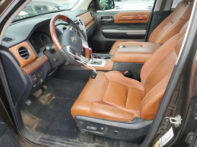 5TFAY5F18LX896831 - 2020 TOYOTA TUNDRA CREWMAX 1794 BROWN photo 7