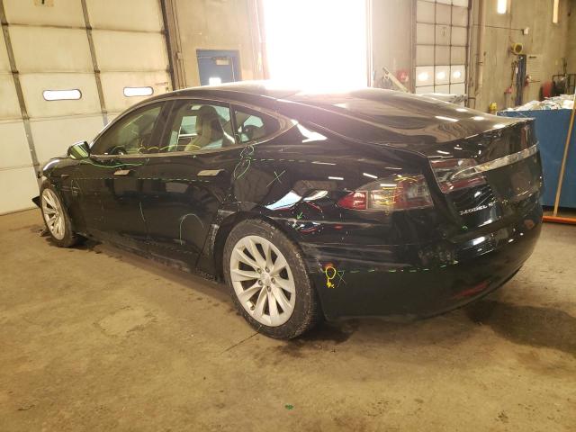 5YJSA1E24HF193501 - 2017 TESLA MODEL S 黑色 照片 2