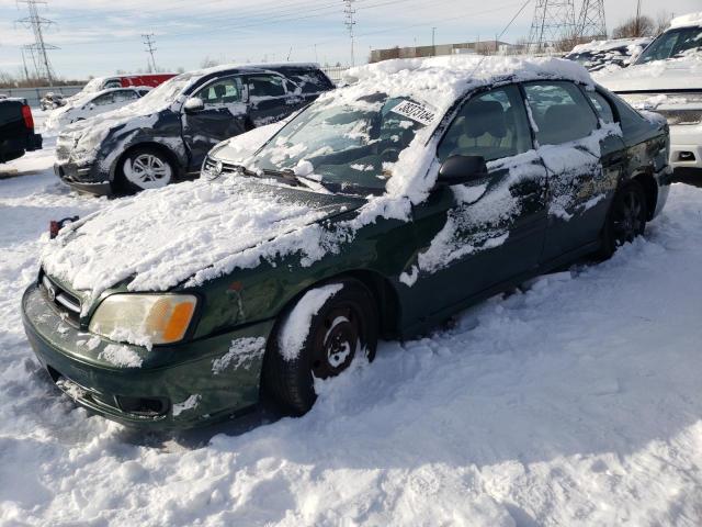 4S3BE635927213446 - 2002 SUBARU LEGACY L GREEN photo 1