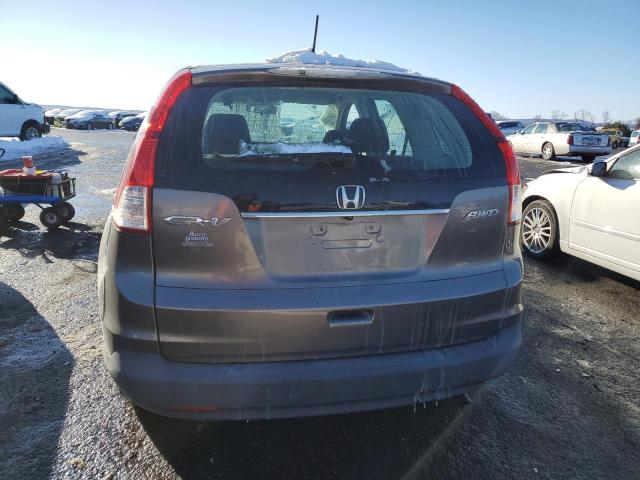 5J6RM4H33DL007010 - 2013 HONDA CR-V LX GRAY photo 6