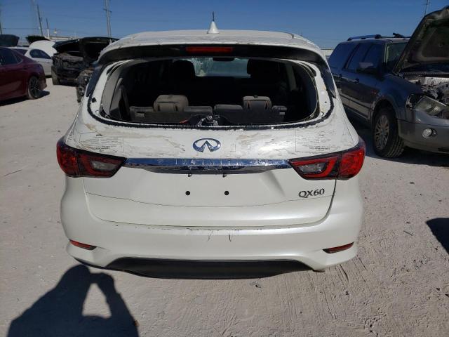 5N1DL0MN5LC516139 - 2020 INFINITI QX60 LUXE WHITE photo 6