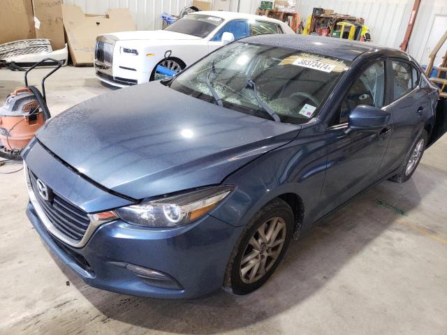 3MZBN1U76HM114923 - 2017 MAZDA 3 SPORT BLUE photo 1