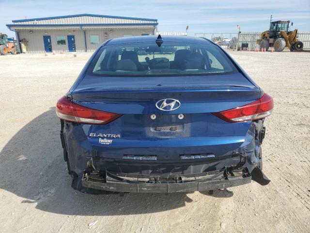 5NPD84LF0HH170004 - 2017 HYUNDAI ELANTRA SE BLUE photo 6