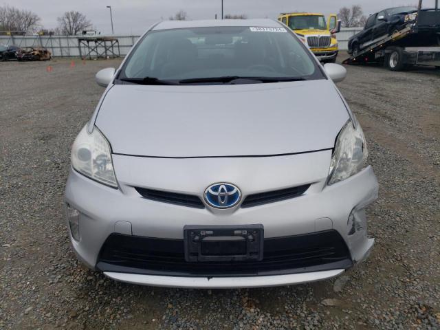 JTDKN3DU4E1736661 - 2014 TOYOTA PRIUS SILVER photo 5