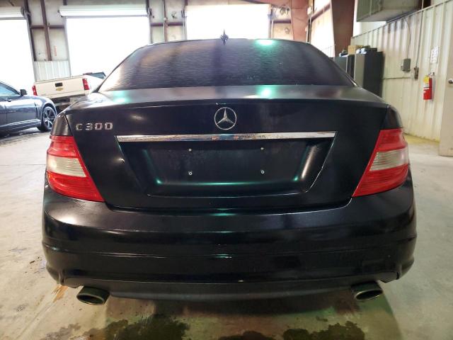 WDDGF5EB6AR111546 - 2010 MERCEDES-BENZ C 300 BLACK photo 6