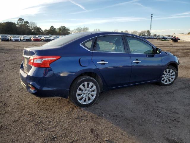 3N1AB7AP5HY382632 - 2017 NISSAN SENTRA S BLUE photo 3