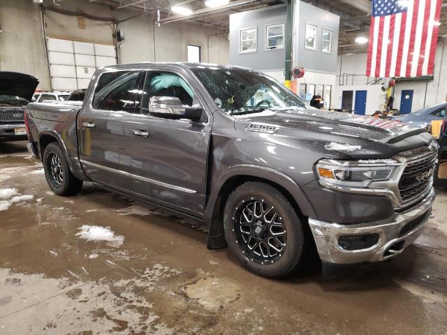 1C6SRFHT2KN897710 - 2019 RAM 1500 LIMITED GRAY photo 4