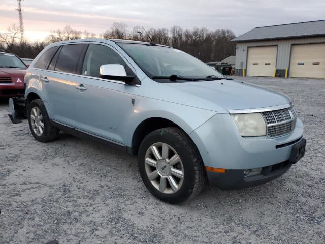 2LMDU68C38BJ11787 - 2008 LINCOLN MKX BLUE photo 4