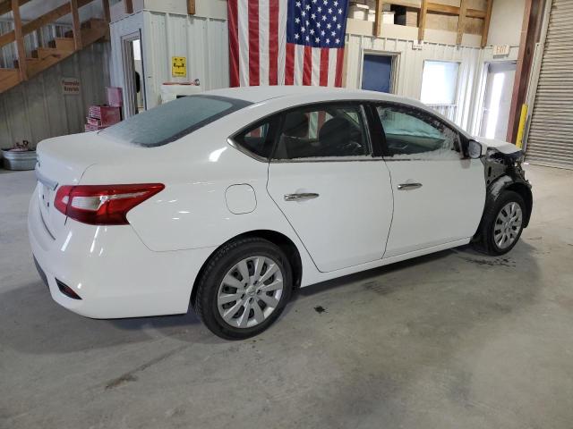 3N1AB7APXHY374834 - 2017 NISSAN SENTRA S WHITE photo 3