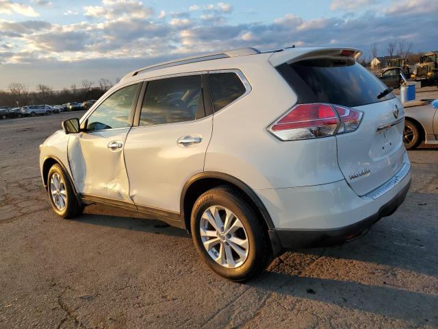 5N1AT2MV8EC802102 - 2014 NISSAN ROGUE S WHITE photo 2