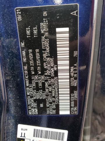 5TDHZRAH4MS089026 - 2021 TOYOTA HIGHLANDER XLE Qara foto 12