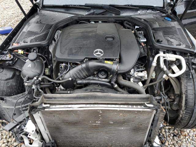 55SWF8DB7KU305386 - 2019 MERCEDES-BENZ C 300 BLACK photo 11