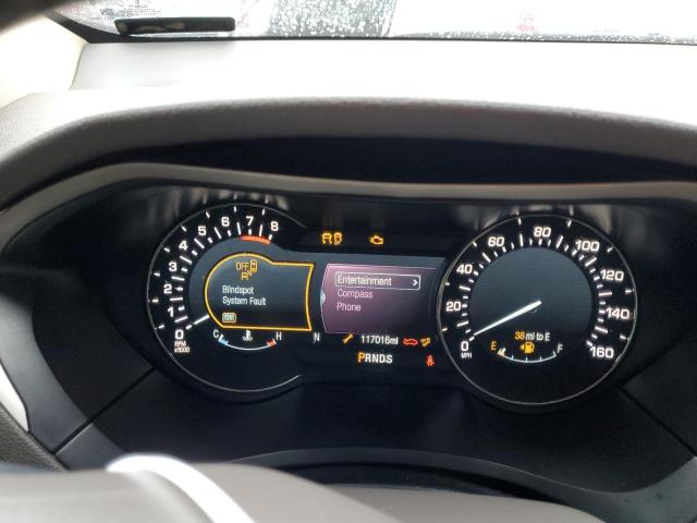 3LN6L2GK9GR621263 - 2016 LINCOLN MKZ RED photo 9