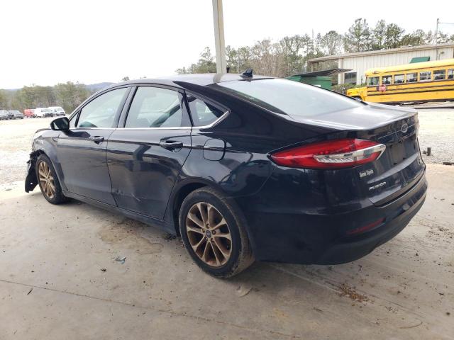 3FA6P0HD5KR107759 - 2019 FORD FUSION SE BLACK photo 2