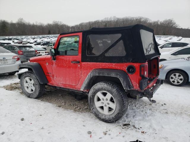 1C4AJWAG2HL749392 - 2017 JEEP WRANGLER SPORT RED photo 2