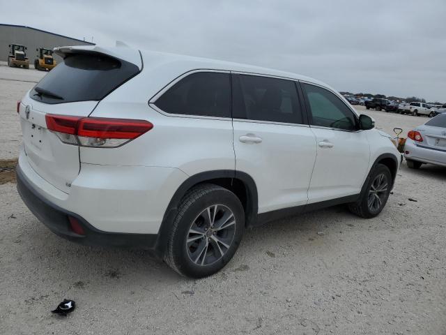 5TDZZRFH3KS289793 - 2019 TOYOTA HIGHLANDER LE WHITE photo 3