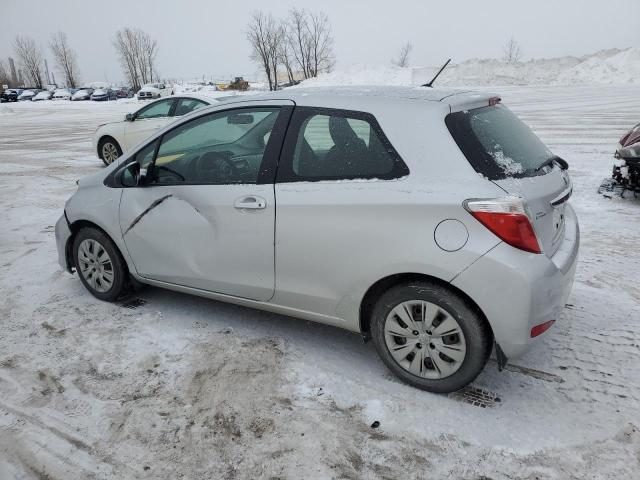 JTDJTUD33CD501369 - 2012 TOYOTA YARIS GRAY photo 2