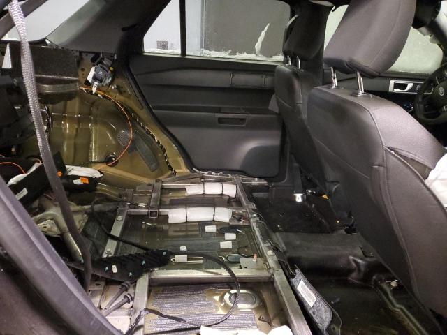 1FM5K8AB9NGC42570 - 2022 FORD EXPLORER POLICE INTERCEPTOR შავი ფოტო 10