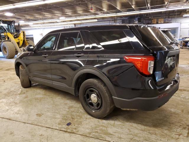 1FM5K8AB9NGC42570 - 2022 FORD EXPLORER POLICE INTERCEPTOR შავი ფოტო 2