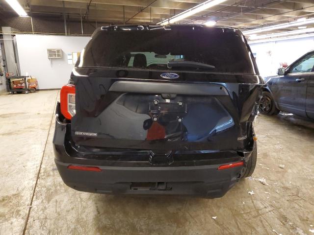 1FM5K8AB9NGC42570 - 2022 FORD EXPLORER POLICE INTERCEPTOR შავი ფოტო 6