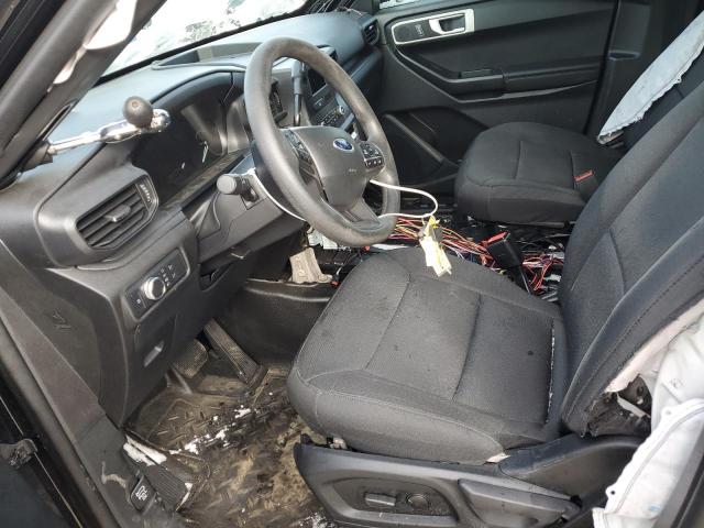 1FM5K8AB9NGC42570 - 2022 FORD EXPLORER POLICE INTERCEPTOR შავი ფოტო 7