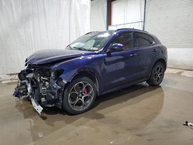 ZASPAKBN0L7C95748 - 2020 ALFA ROMEO STELVIO TI Көк фото 1