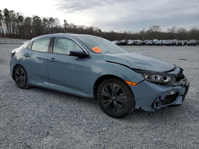 SHHFK7H76HU208359 - 2017 HONDA CIVIC EXL ლურჯი ფოტო 4