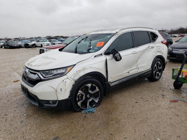 5J6RW1H97JL009464 - 2018 HONDA CR-V TOURING WHITE photo 1