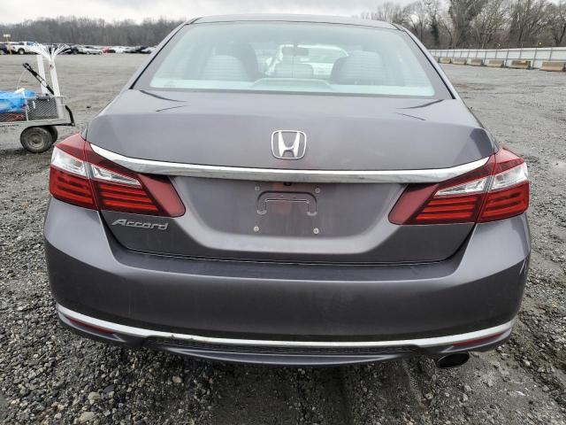 1HGCR2F37GA109173 - 2016 HONDA ACCORD LX SILVER photo 6