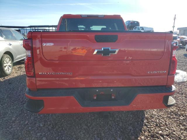 3GCPABEK8PG173725 - 2023 CHEVROLET SILVERADO C1500 CUSTOM RED photo 6