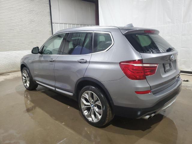 5UXWX9C50H0T00813 - 2017 BMW X3 XDRIVE28I SILVER photo 2