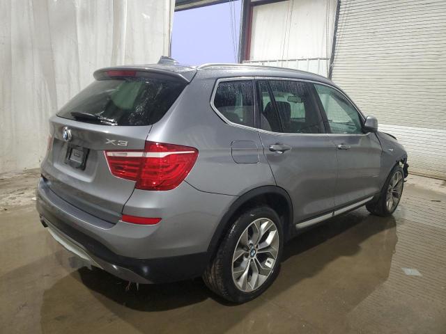 5UXWX9C50H0T00813 - 2017 BMW X3 XDRIVE28I SILVER photo 3