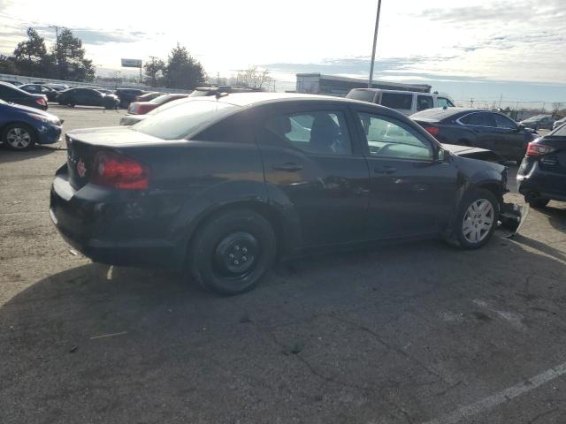 1C3CDZAB6DN549186 - 2013 DODGE AVENGER SE BLACK photo 3