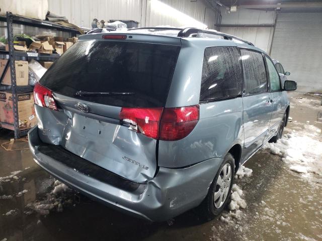 5TDZA23C35S344139 - 2005 TOYOTA SIENNA CE GRAY photo 3