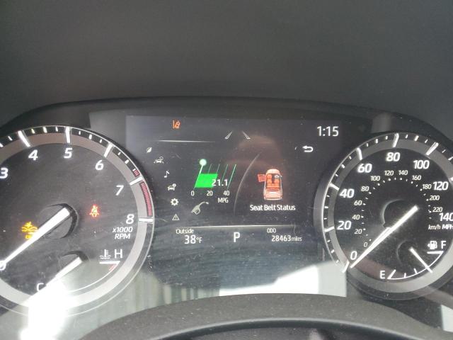 5TDGZRBH8MS111684 - 2021 TOYOTA HIGHLANDER XLE BLUE photo 9