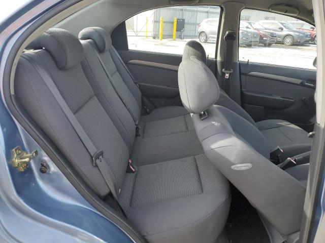 KL1TD56617B045741 - 2007 CHEVROLET AVEO BASE შავი ფოტო 10