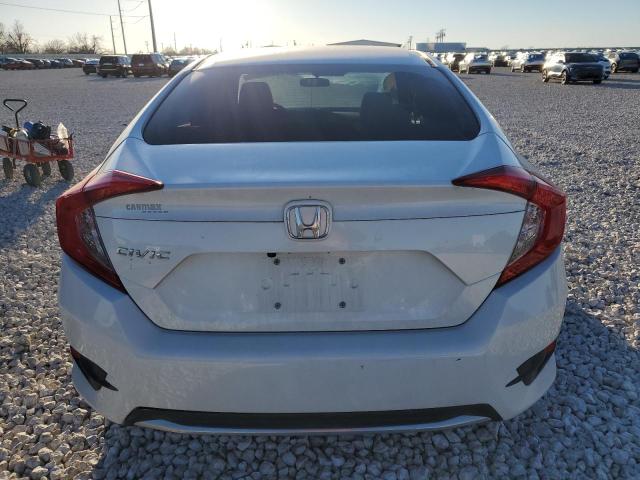 2HGFC2F61LH595788 - 2020 HONDA CIVIC LX WHITE photo 6