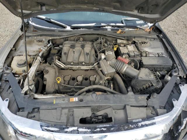 3FAHP0JG2CR333417 - 2012 FORD FUSION SEL GRAY photo 11