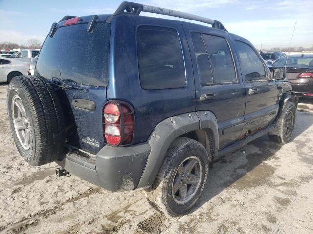 1J4GL38K25W504822 - 2005 JEEP LIBERTY RENEGADE BLUE photo 3